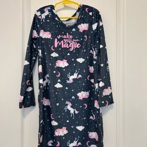 Kids Unicorn Pajamas - Pink and Blue